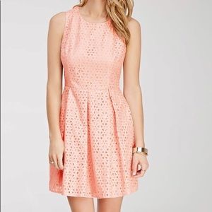 Forever21 Contemporary - Pink Lace Dress